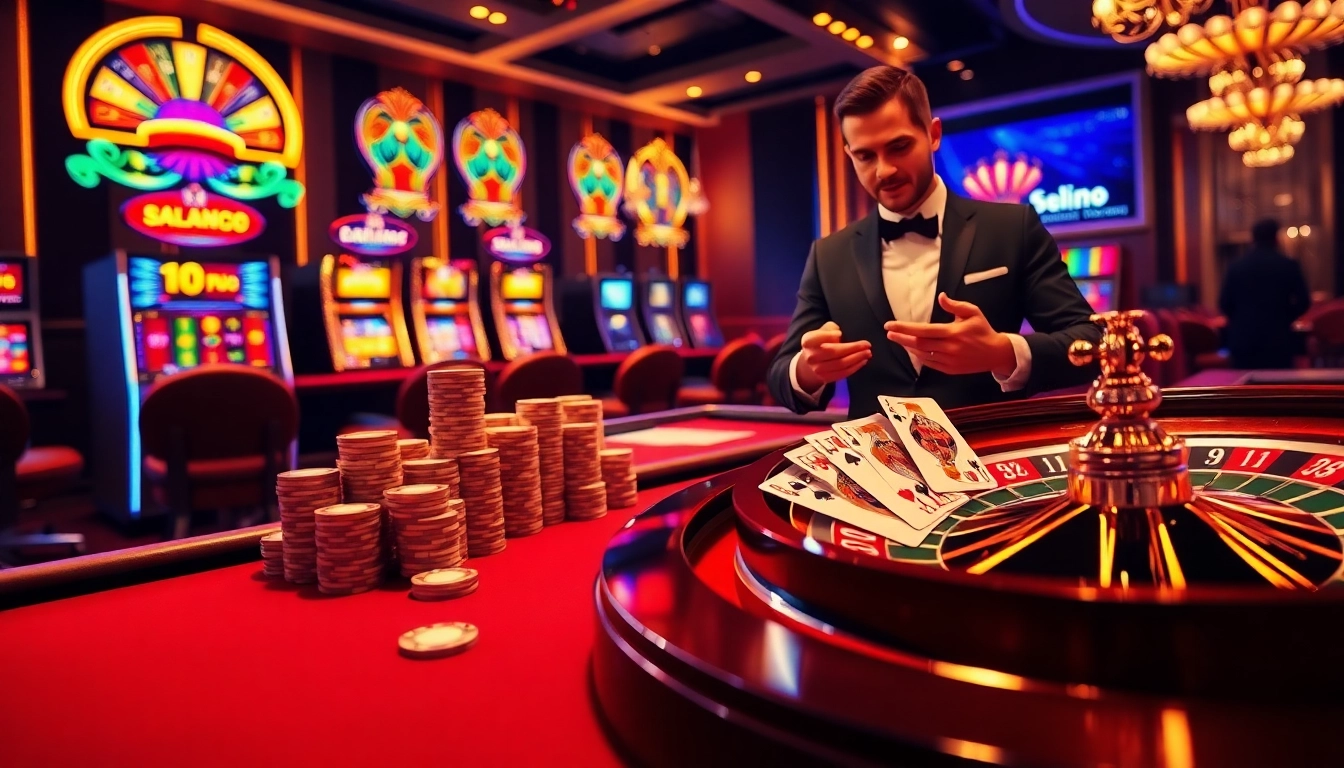 Experience the thrill of online gambling at https://s666hn.com/ with captivating casino visuals.