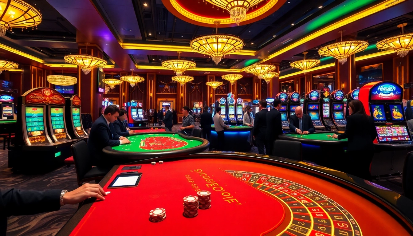 Experience thrilling gameplay at dom88.us.com with vibrant casino tables and engaging dealers.