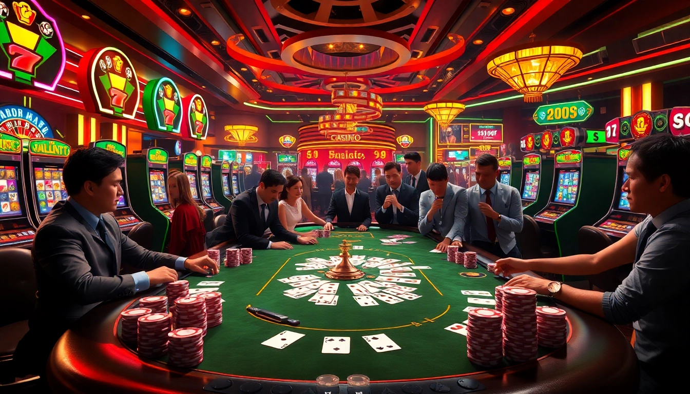 Experience the excitement of Game 33win at luxurious casino tables packed with action and thrill.