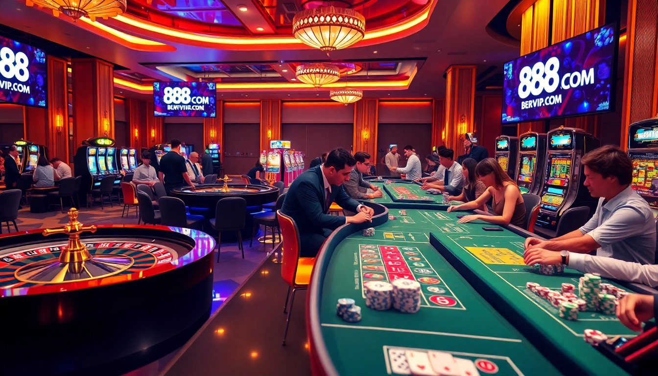 Experience high-stakes excitement at 68VIP.COM with vibrant online casino games and lavish settings.