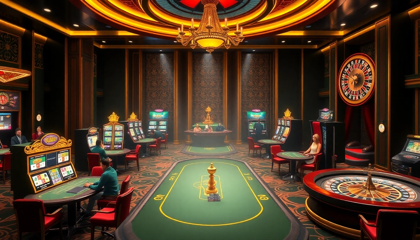 B52pm.com engages players with luxurious casino action featuring lively poker tables and slot machines.