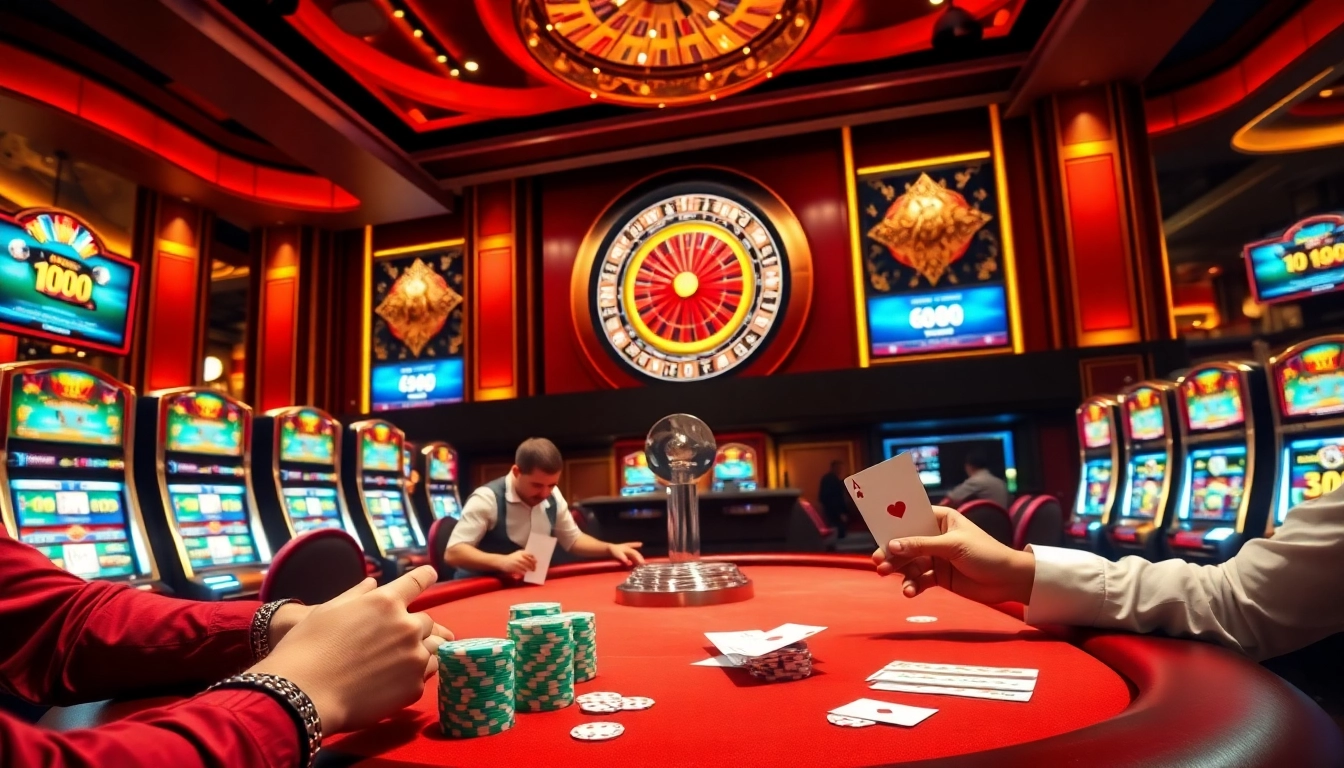Experience thrilling gaming at https://bem88.com with high-stakes poker and dazzling slot machines.